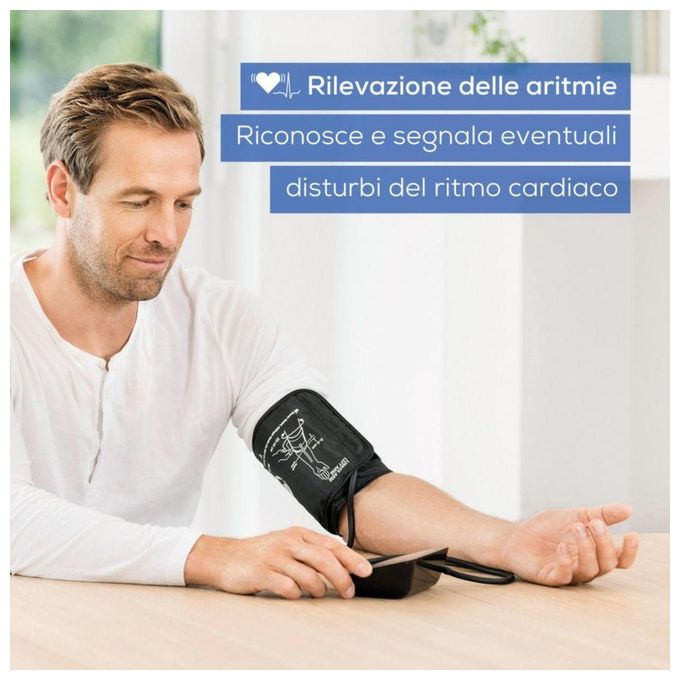 Beurer Bm-54 Sfigmomanometro Bluetooth con App Gratuita Display XL Nero
