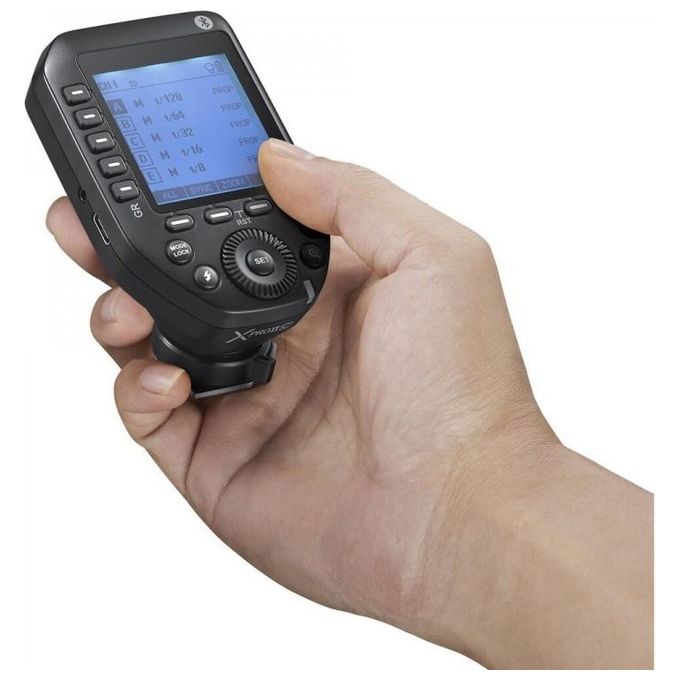 Godox XPROIIF Trasmettitore wireless per Fujifilm con Bluetooth TTL HSS 1-8000s 16 gruppi 32 canali colore Nero