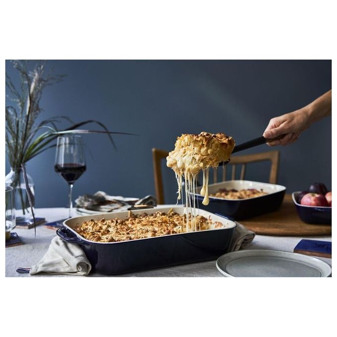 Staub Pirofila in Ceramica Blu 34x24x7.6cm