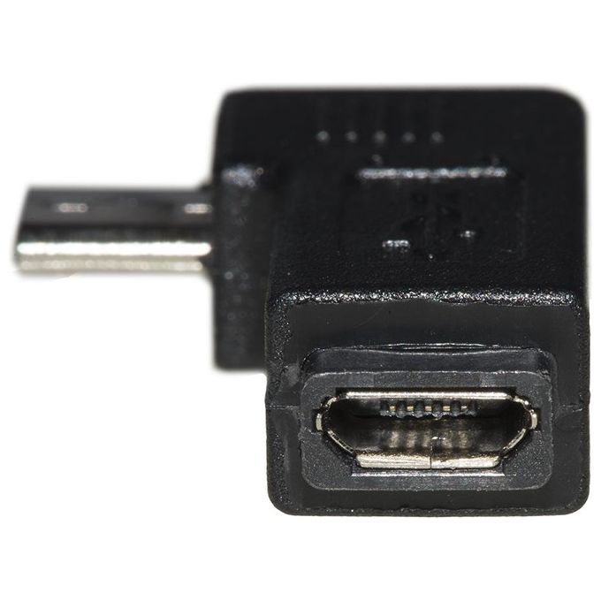 Link Adattatore Micro Usb Angolo Destro Maschio-Femmina