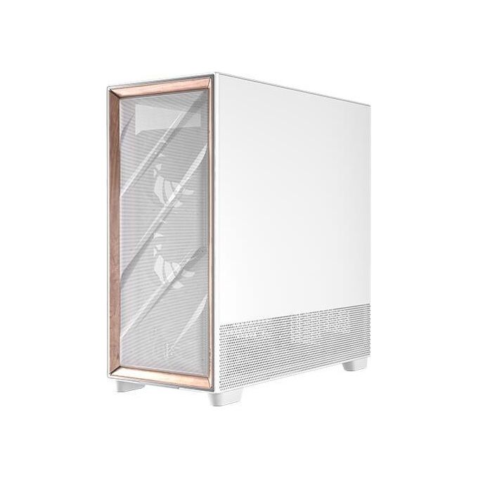 Antec FLUX PRO W Geh Antec FLUX PRO White Midi Tower con Design Flusso d'Aria Multidirezionale e Supporto GPU Verticale colore Bianco