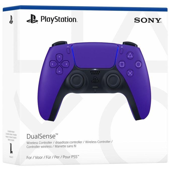 Sony 9708993 DualSense V2 Controller Wireless PS5 Bluetooth USB Grilletti Adattivi Feedback Aptico colore Viola