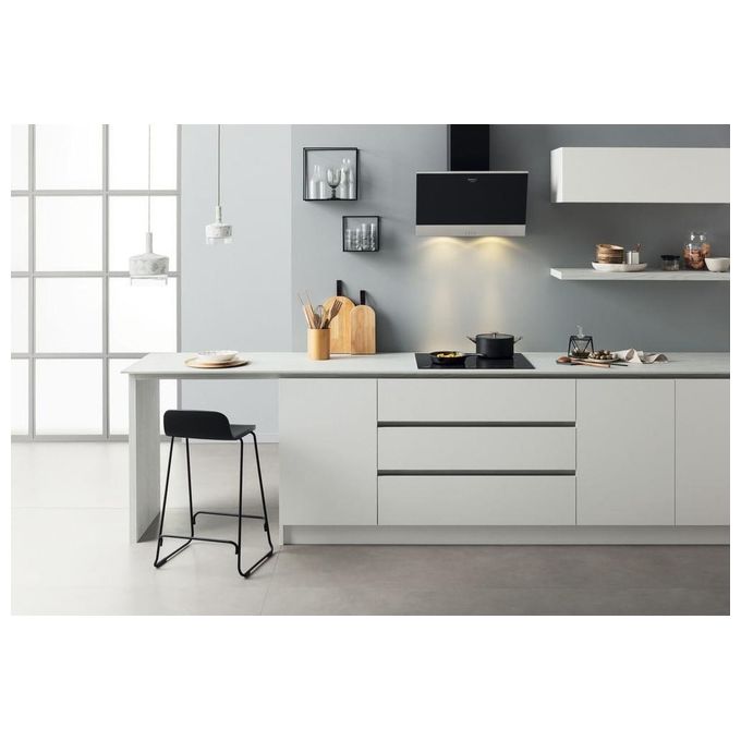 Hotpoint HB 3160C NE Piano cottura a induzione 59 cm 4 zone Flexi Duo Touch 7200 W colore Nero