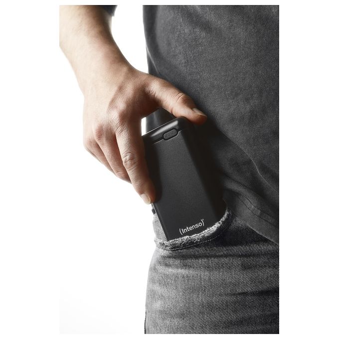 Intenso 7313550 PowerBank XS 20000 mAh LiPo USB-C USB-A Micro-USB colore Nero