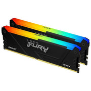 Kingston KF436C18BB2AK2-32 FURY Beast RGB Memoria RAM DDR4 32GB 2x16GB 3600 MT-s CL18 DIMM XMP 2.0 colore Nero