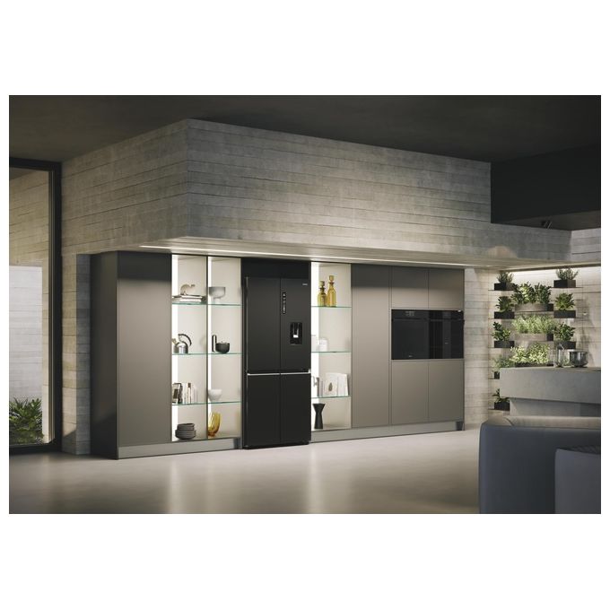 Haier HCR7818DWPT Cube 83 Serie 7 Frigorifero Multidoor 467 L 181 cm Classe D 35 dB No Frost Dispenser Acqua colore Nero