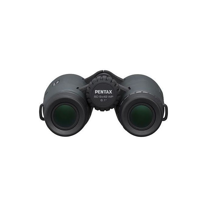 Pentax SD 9X42 WP Binocolo con Prisma a Tetto 9x42 mm Impermeabile Riempito Azoto Design Open Bridge colore Nero