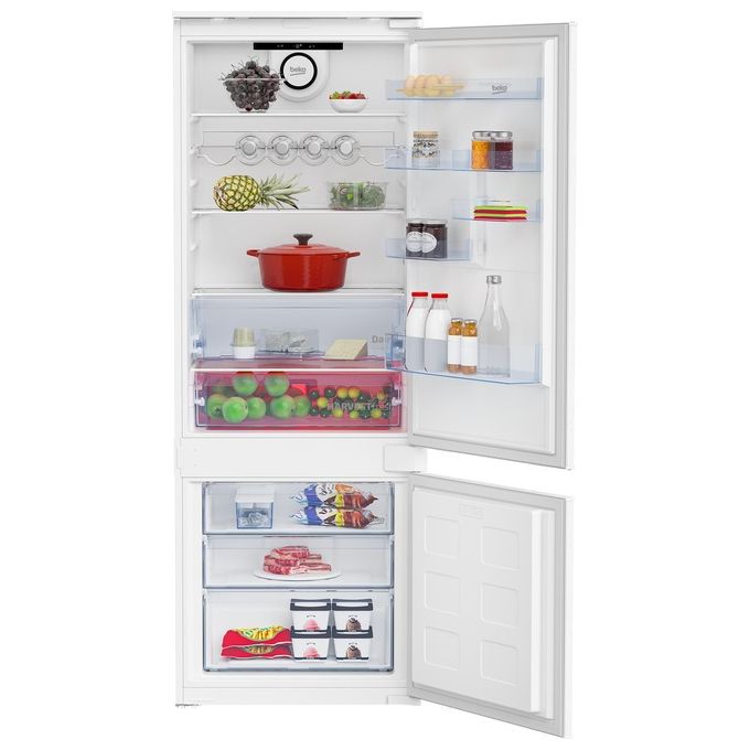 Beko BCSE400E40SN HarvestFresh Frigorifero Combinato da Incasso 400 L 194 cm Classe E 35 dB CoolRoom Compressore Inverter colore Bianco