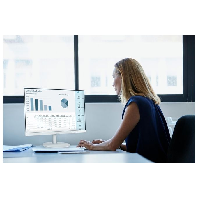 PHILIPS PHILIPS 271V8AW-00 V-LINE Monitor 27'' LED IPS Full HD 1920x1080 4 ms HDMI VGA Altoparlanti Integrati colore Bianco