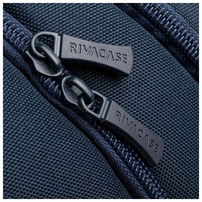 Rivacase 7764 Ulsan Zaino Porta PC 15.6'' Idrorepellente Poliestere Urbano colore Blu Scuro