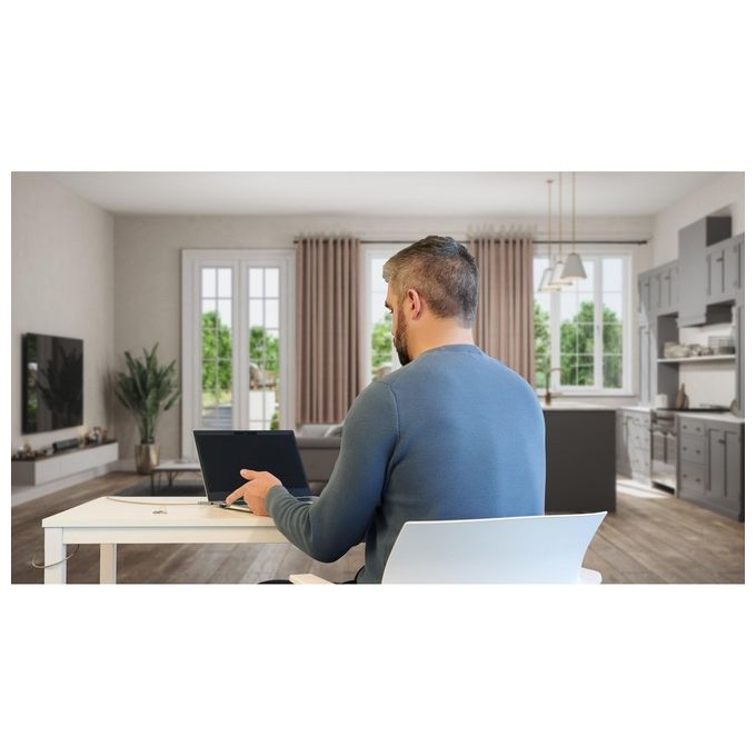 Kensington K64709WW VeriMark Guard USB-C Chiavetta di sicurezza Fingerprint FIDO2 FIDO U2F WebAuthn CTAP2 Biometrica compatibile TAA colore Grigio