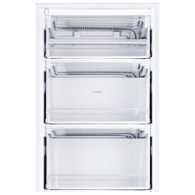 Candy CUS518EW Congelatore Verticale da Incasso 204 L 176,9 cm Classe E 39 dB 7 Cassetti Congelamento Rapido colore Bianco