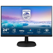 Philips Monitor Flat 24'' V-line 243V7QJABF Led Full HD IPS 1000:1 Tempo di risposta 4 ms