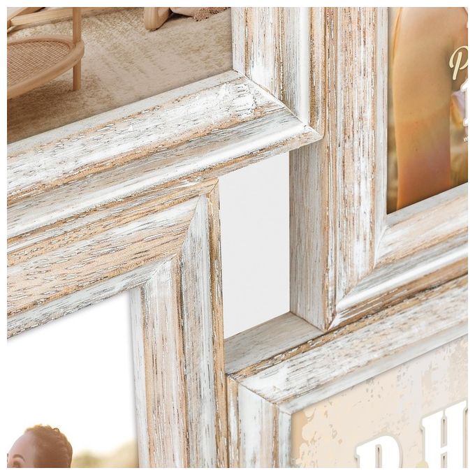 ZEP Rosel Natural 4Q Galerie Cornice Portafoto 2x10x15cm 2x13x18cm