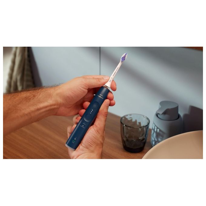 Philips HX7403 Spazzolino Elettrico Sonicare 3 Velocita' Bluetooth Timer Blu