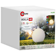 CENTURY BLL-044000 BOLLA Lampada LED Solare Dimmerabile RGB+3000K IP44 colore Bianco