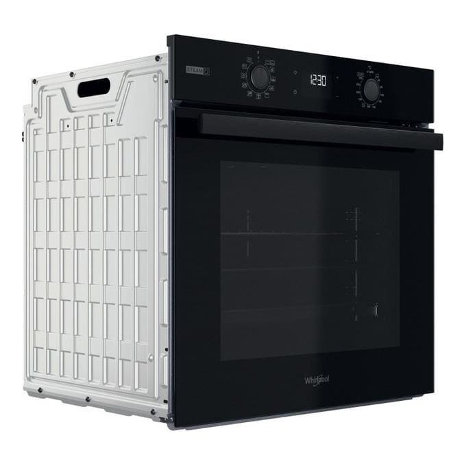 Whirlpool OMSR58RU1SB Elements Steam Forno da incasso Elettrico 71 L Classe A+ Pirolisi Vapore Cook3 Grill (60x60x55 cm) colore Nero