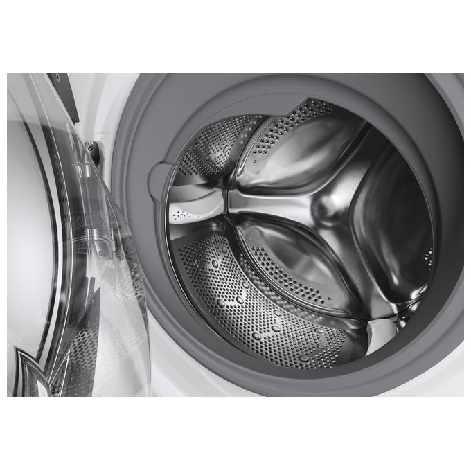 Hoover H5DPB485BC9-1-S H-WashandDry 550 Lavasciuga Slim 8-5 Kg 1400 rpm Classe A Inverter Vapore Wi-Fi (85x60x54 cm) colore Bianco
