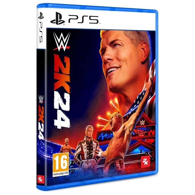 2K SWP50894 WWE 2K24 Videogioco Standard ITA PlayStation 5 PEGI 16 Multiplayer