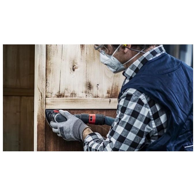 Bosch Foglio Abrasivo Triangolare 93mm 120gr 5 Pezzi