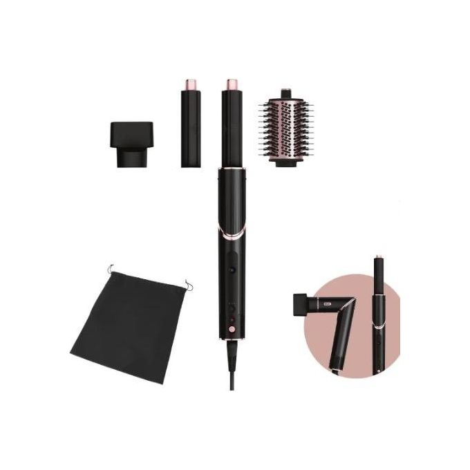 Shark HD424EU FlexStyle Asciugacapelli Styler 3in1 1400W tecnologia Coanda 4 accessori inclusi colore Nero Rose Gold