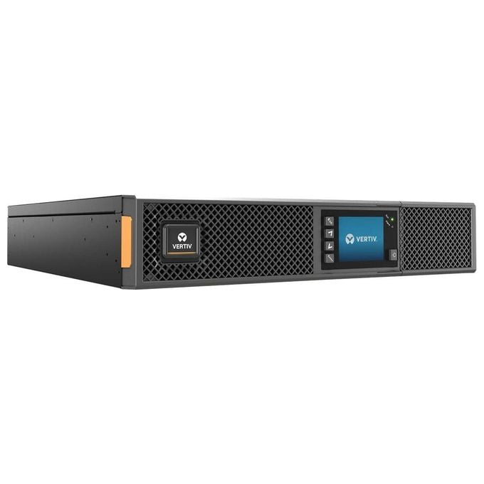 Vertiv GXT5-1500IRT2UXL Liebert UPS 1500 VA 1500 W Doppia Conversione Online 8 Prese AC 2U Rack-Tower colore Nero