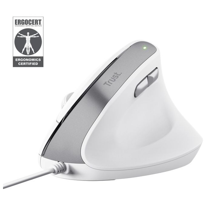 Trust Bayo II Mouse Ufficio Mano Destra USB tipo A Ottico 2400 DPI