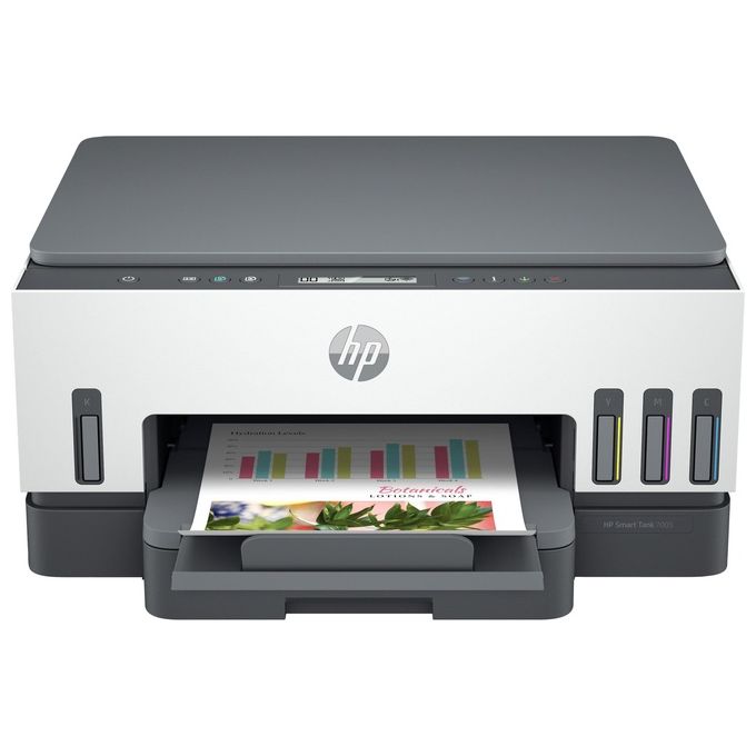 HP 28B54A Smart Tank Plus 7005 Stampante Multifunzione Inkjet A4 Wi-Fi Fronte Retro Automatica 12.000 pag Nero 8.000 pag Colore colore Bianco