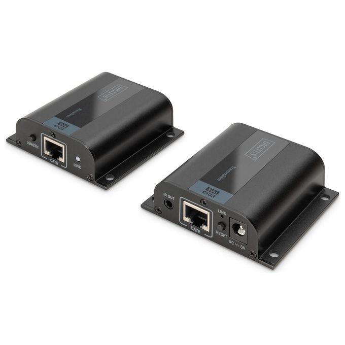 Digitus Estensore Hdmi Full Hd con Cavo di Rete 50mt con Monitor Locale