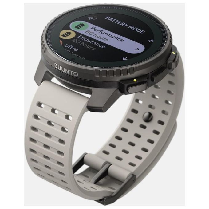 SUUNTO SS050860000 Vertical Orologio Sportivo GPS 5 Sistemi Satellitari Ricarica Solare Monitoraggio Salute 24-7 colore Titanio