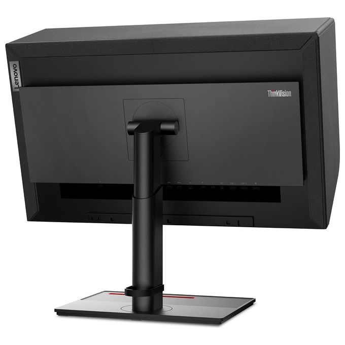 Lenovo 62CBRAT6EU ThinkVision P27u-20 Monitor 27'' 4K UHD IPS 3840x2160 60 Hz Thunderbolt 4 HDR400 VESA colore Nero