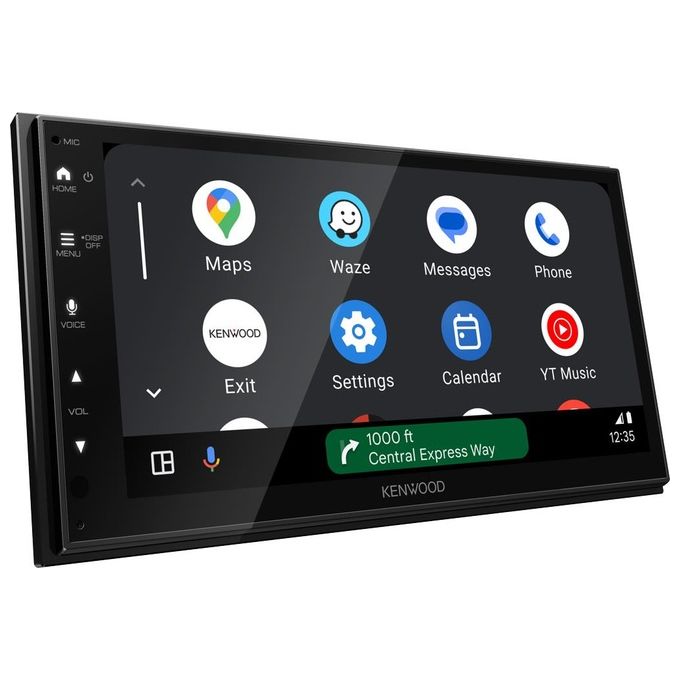 Kenwood, Autoradio 2 DIN, DMX5023DABS, Ricevitore Multimediale, Wi-Fi, Bluetooth, Nero
