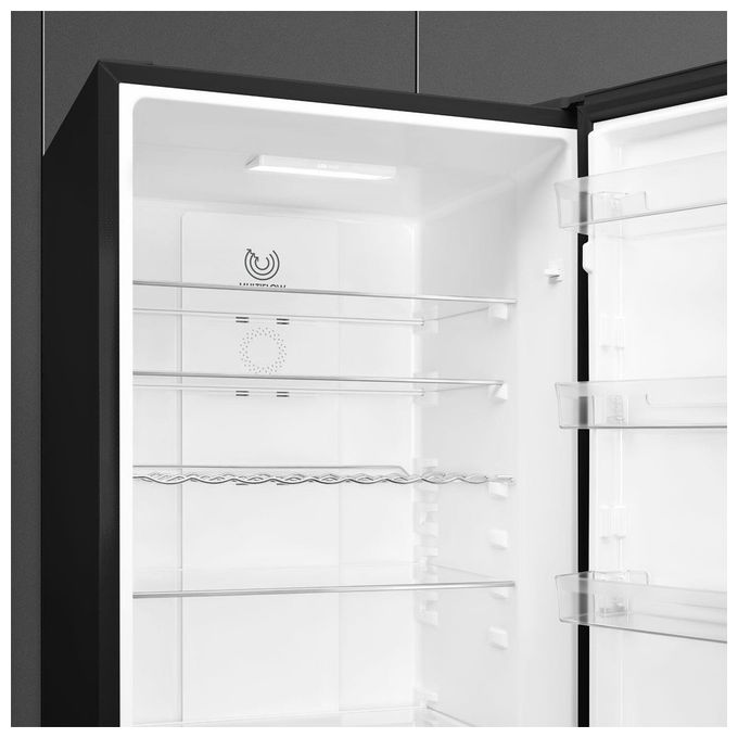 Smeg RC20KDND Frigorifero Combinato Libera Installazione 331 L 200 cm Classe D 35 dB Total No Frost Multiflow colore Nero