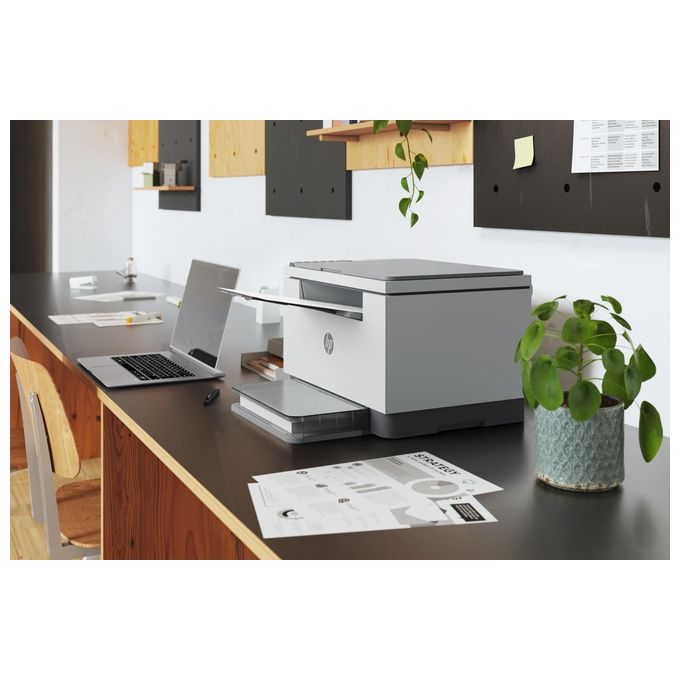 HP 8J9K4F LaserJet M234d Stampante Multifunzione Laser Mono A4 29 ppm Fronte Retro Automatico USB Apple AirPrint colore Grigio