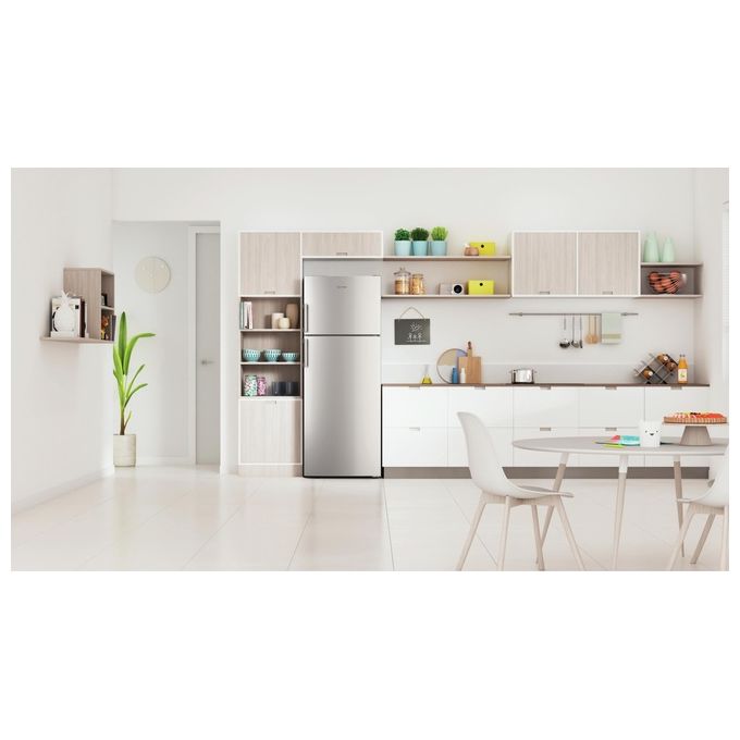 Indesit IT70 832 S Frigorifero Doppia Porta 437 L 185 cm Classe E 38 dB Ventilato Porte Reversibili (185x70x65 cm) colore Inox