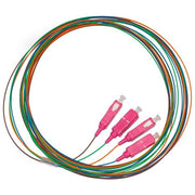 Link Confezione 4 Pigtail 2mt Connettore Sc Simplex Multimode Om4