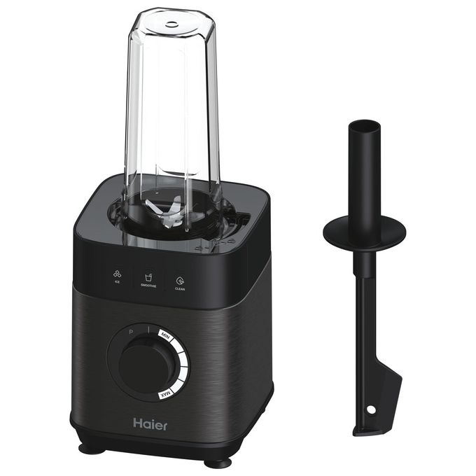 Haier HBL5B2011 I-Master Serie 5 Frullatore 1200 W 2 L 6 lame acciaio inox 3 programmi autopulizia Personal Jug colore Nero