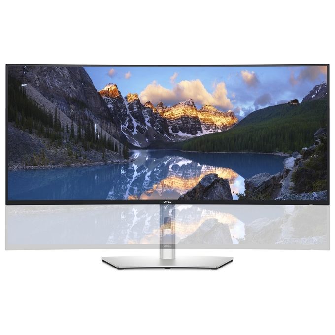 Dell U3824DW UltraSharp Monitor 37.5'' IPS LED 3840x1600 Wide Quad HD colore Nero Argento