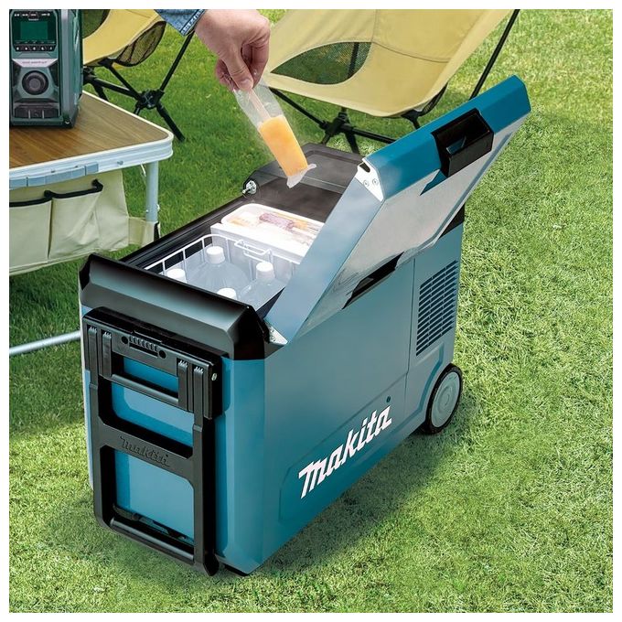 Makita CW004GZ Box Termico Frigorifero Portatile 29 L 47,1 cm Classe A Compressore XGT LXT colore Nero Blu