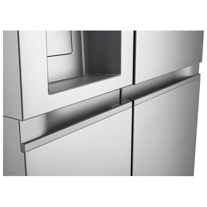 LG GSLE91MBAC Frigorifero Side by Side 628 L 179 cm Classe C 34 dB No Frost Wi-Fi Dispenser UVnano (179x91x74 cm) colore Metal Sorbet