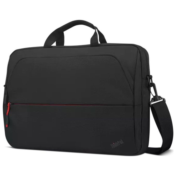 Lenovo 4X41D97727 ThinkPad Essential Topload Eco Borsa per Notebook 13'' 14'' Nylon Riciclato Tracolla Regolabile Fascia Trolley colore Nero