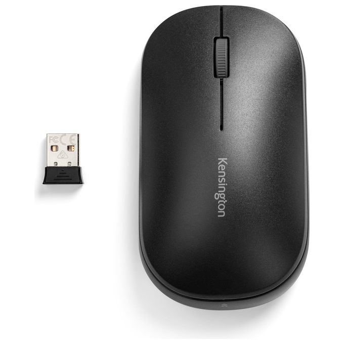 Kensington Black Suretrack Dual Wireless Bluetooth Usb Mouse