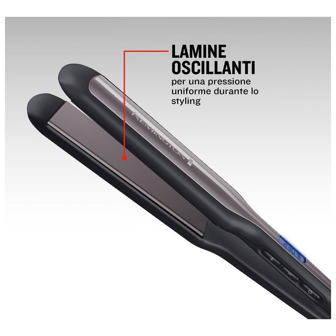 Remington S5525 Piastra Capelli Ceramica Temperatura da 150° a 230° Nero