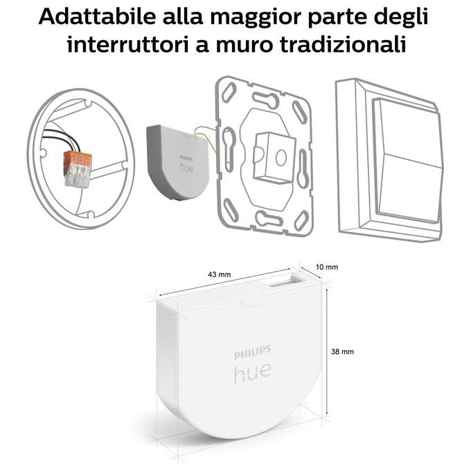 Philips Hue Wall Switch Module Twin Pack