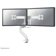 Neomounts 14793746000 DS75-450BL2 Supporto da Tavolo per 2 Schermi fino a 32'' 8 Kg ciascuno Regolabile in Altezza Rotazione e Inclinazione colore Nero