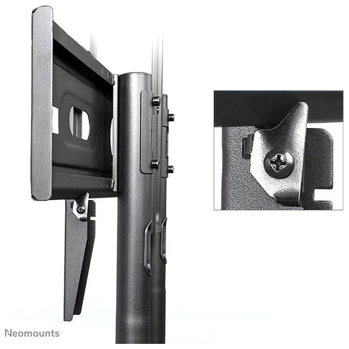 NewStar NeoMounts NM-M1700BLACK Carrello per Tv Lcd Nero Dimensione Schermo 32''-75