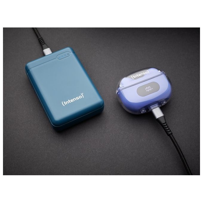 Intenso Powerbank XS 10000 Caricabatterie Portatile 10000mAh Petrol
