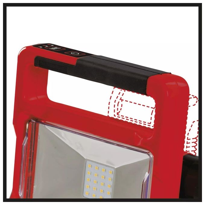Einhell Lampada Ibrida Te-Cl 18-2000 Liac (Batteria Non Inclusa)