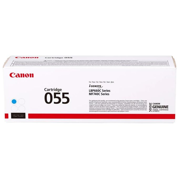 Canon 055 C Toner Originale Ciano