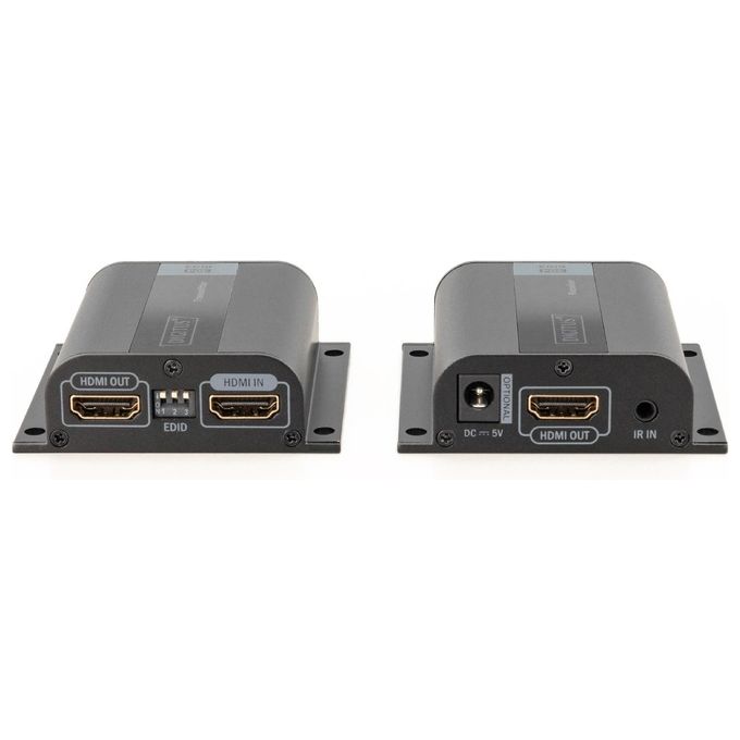 Digitus Estensore Hdmi Full Hd con Cavo di Rete 50mt con Monitor Locale